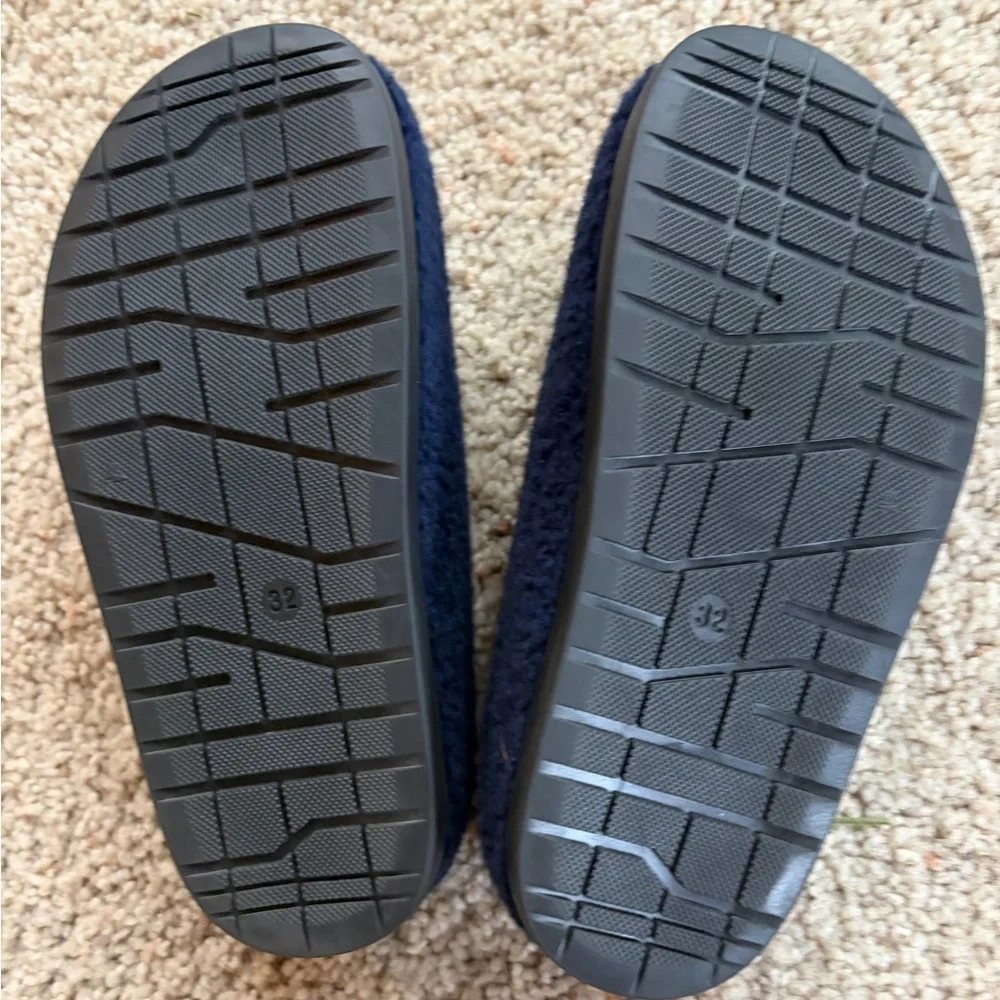 Marni Kids Navy Patch Mule 32